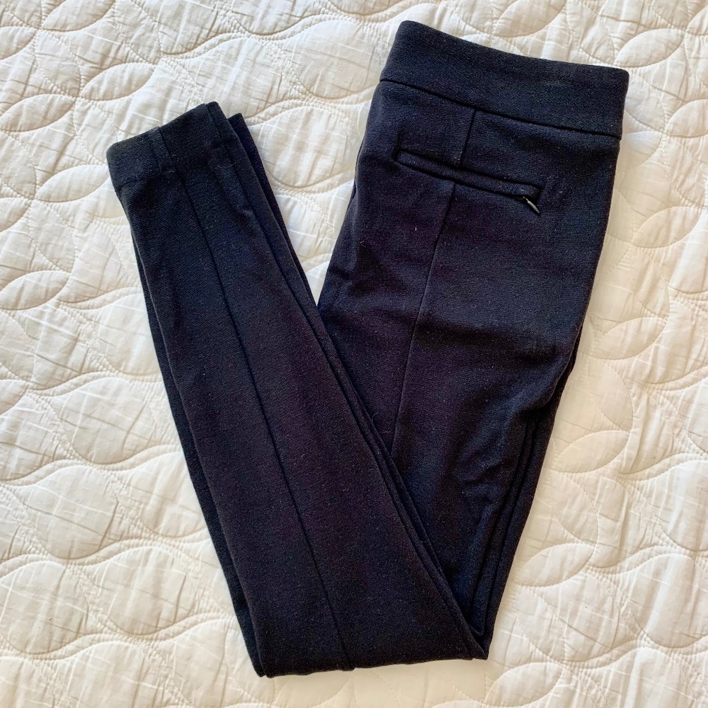 Loft seamed legging with pockets and zip fly